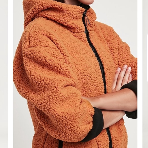 Express Jackets & Blazers - ⛔️SOLD⛔️Sherpa Teddy Jacket
